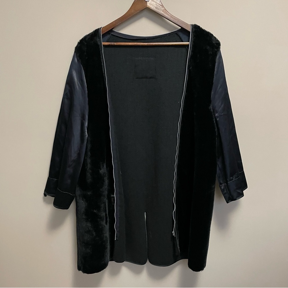 London Fog Vintage Faux Fur Removable Zipper Lining